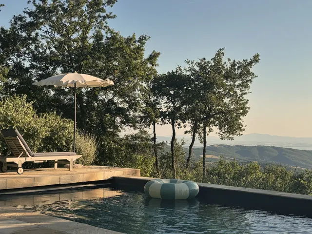 Villa G pool view