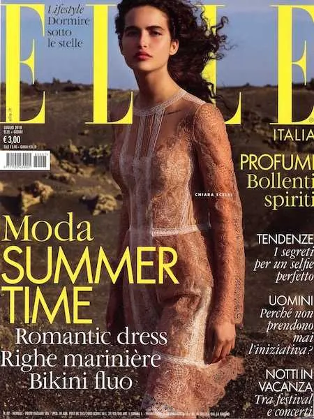 Elle Italia magazine cover featuring Villa G