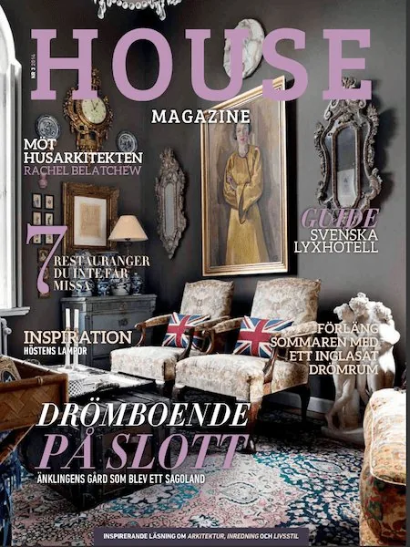 House Magazine magazine cover featuring Villa G