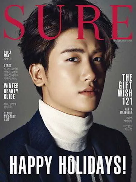 Sure magazine cover featuring Villa G